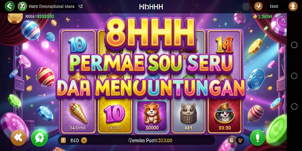 Tampilan gameplay Slot yang mengasyikkan dan mendebarkan.