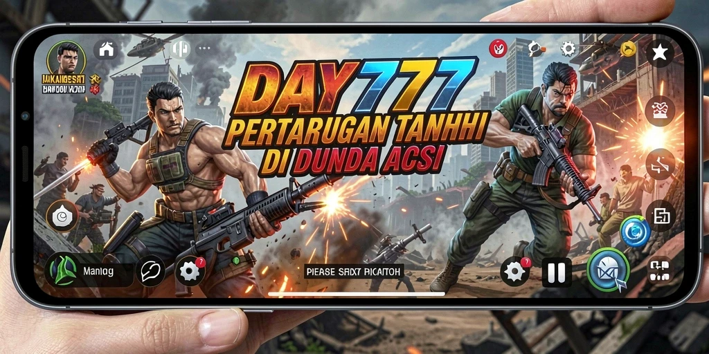 Tampilan gameplay menarik dari DAY777 dengan aksi yang mendebarkan.
