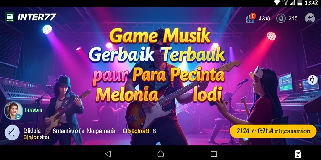 Tampilan gameplay INTER77 yang dinamis dan penuh warna.