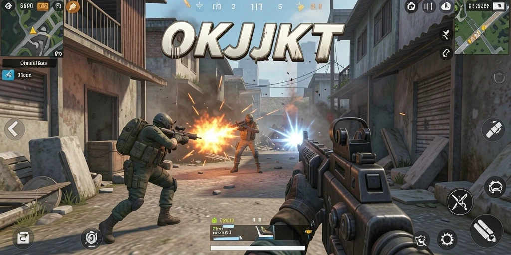 Tampilan gameplay seru dan grafis menakjubkan dari OKJKT.