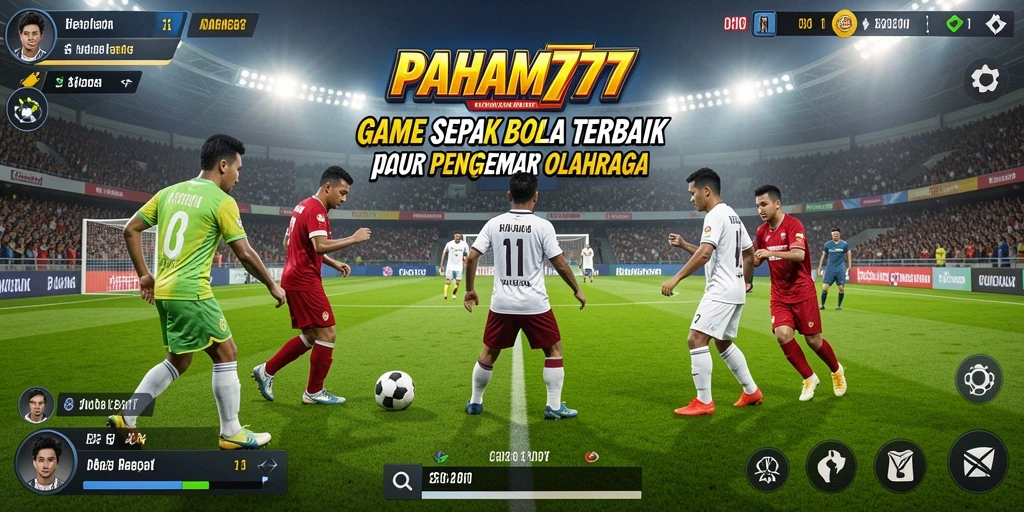 Gameplay mendebarkan di lapangan sepak bola PAHAM777.