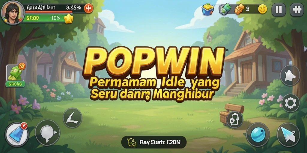 Tampilan gameplay POPWIN yang seru dan mengasyikkan.