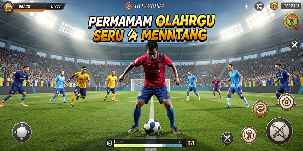 Tampilan menarik dari gameplay RPVIP4 yang mendebarkan.