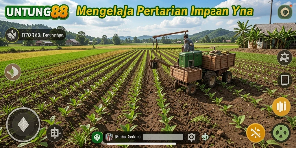 Gameplay menarik dan interaktif di UNTUNG88 dengan berbagai tanaman dan hewan.