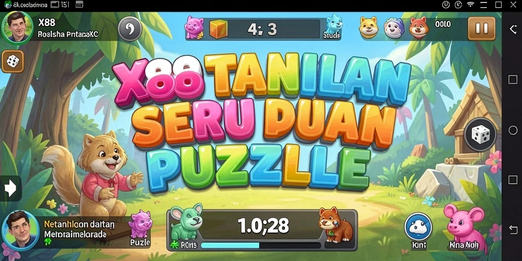 Tampilan utama X88 dengan gameplay yang menarik dan seru.